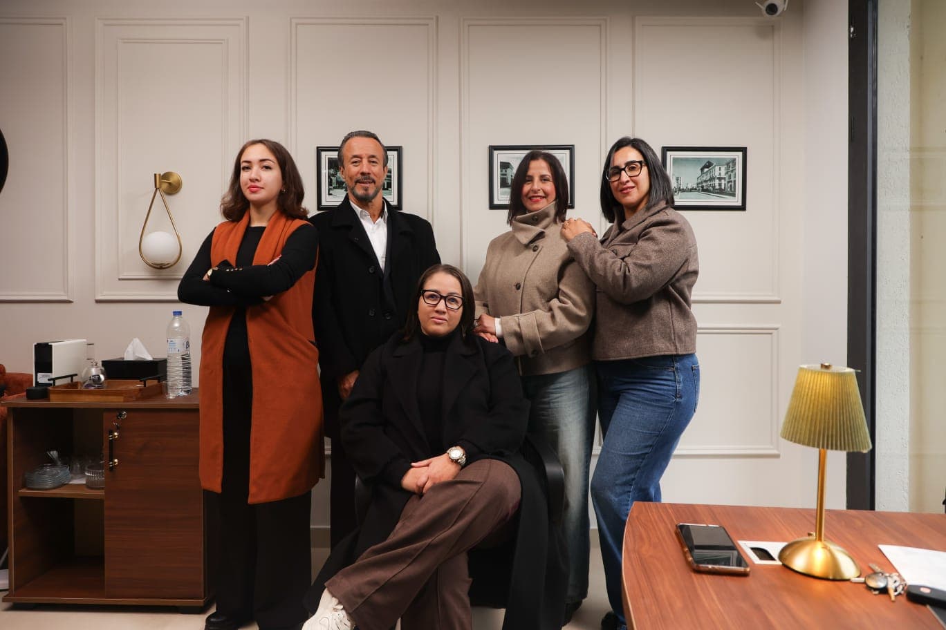 L’équipe Casa Immo Store réunie dans l’agence